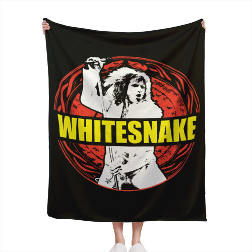 Κουβέρτες Whitesnake Throw Υπερ-μαλακή βελούδινη κουβέρτα φανέλας άνετη και ζεστή για