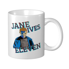 Stranger Things Comics Mug Coffee Cup For Cocoa, Tea, Beverages | Holds 12 Ounces Ceramic Camper Mug Small Coffee Cup