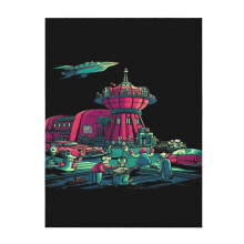 Futurama pehmeä ja mukava heittohuopa, pehmoinen, kevyt ja lämmin pehmoinen flanellihuopa ja -päiväpeitteet sohvalle, vuodesohvalle, 40 x 30 cm