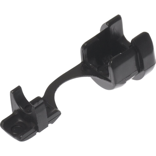 58239 0.500 Diameter Round Strain Relief Bushing, 10-Pack , Black
