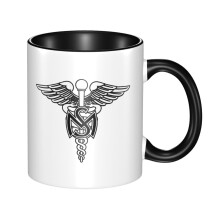 Us Army Medical Service Corps Veteran Ceramic Coffee Mug Classic Stylish Tea Cup for Restaurant Office Home Gift 11 oz