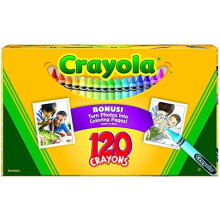 Crayola Crayons Non Peggable 120 Per Pkg