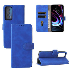 Cás do Motorola Moto Edge2021, Cás Fillteán Leathair, Clúdach Cosanta Lánchosanta le Sealbhóir Cárta, le Seasamh Cic