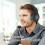 Μη καταστροφικά ακουστικά Bluetooth5.3 για το κεφάλι, κλήσεις HD, μείωση θορύβου, ήχος 7