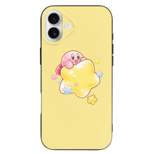 Cás Kirby TPU le haghaidh iPhone16Plus – An-chaol, Frith-Thurraingdhíonach, Frith-Bhuí, Frith-Scratchdhíonach, Comhoiriúnach le Muirearú Gan