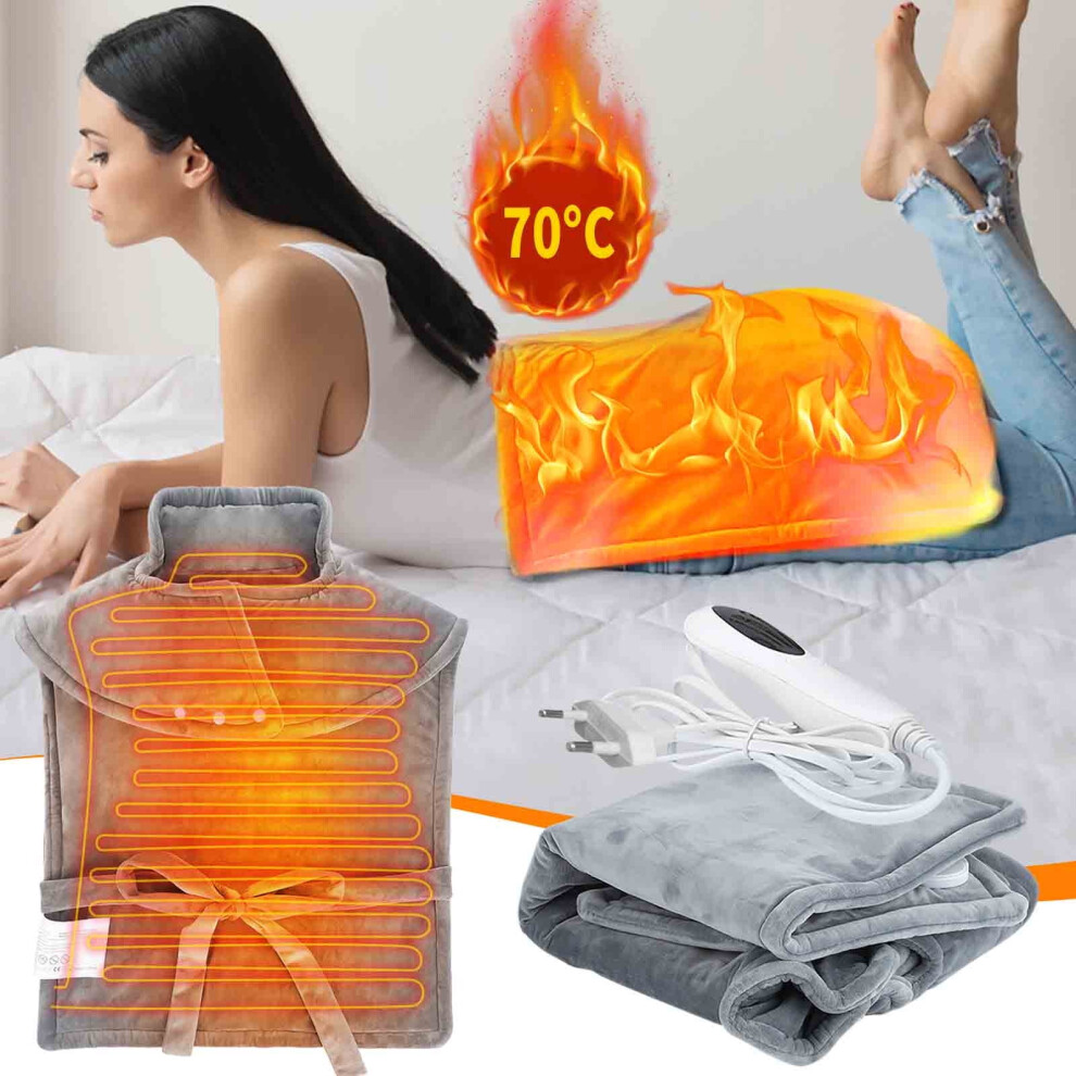 YiFudd European New Heating Shawl Heating Shawl In Winter Super Soft Multi-functional Warm Blanket Hot Compress Blanket Heating Pad