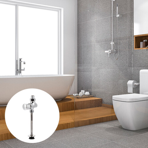 Mizh Urinal Flush Toilet Urinal Flush Part Manual Delay Automatic Shutoff 1