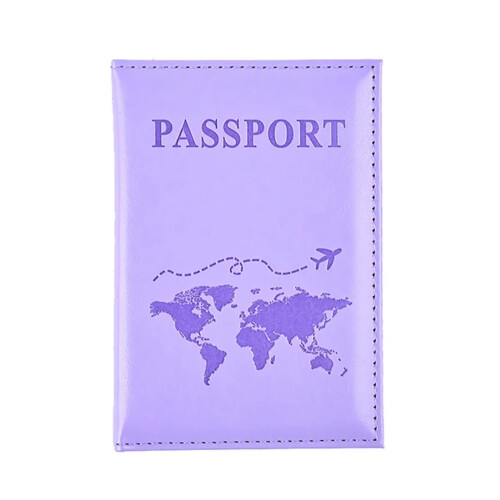 DEKAXID Unisex Νέα θήκη καρτών από δέρμα PU Απλή μοντέρνα θήκη διαβατηρίου Παγκόσμια
