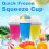 Slushie Maker Cup Magic Lynfrosne Smoothie Kop gul 1