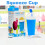 Slushie Maker Cup Magic Lynfrosne Smoothie Kop gul 6