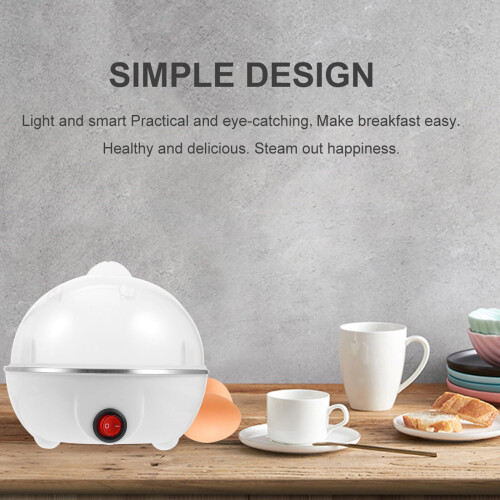 Egg Steamer Kitchen Cooking Tool Boiled Container Electric Poached Maker Heating Cups 1