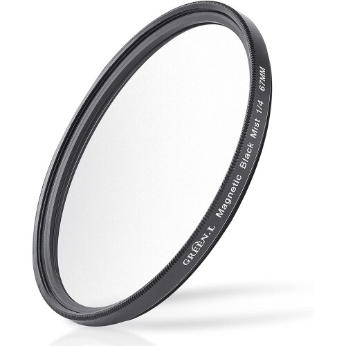 Φίλτρο κινηματογραφικού εφέ Diffusion Dream 67mm Black Pro Mist 1/4Filterï¼ŒGREEN.L για φακό κάμερας