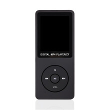 Arealer MP3/MP4 Player 32GB Player Tela de 1,8'' Reprodutor de MP3 portátil com gravador de voz para adultos