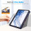 Capa fina compatível com Samsung Galaxy Tab S8 2022/Tab S7 2020 de 11 polegadas (Modelo SM-X700/X706/T870/T875/T878) com S integrado 4