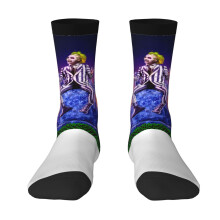 Beetlejuice Unisex Socken mit lustigem 3D-Druck, Herrensocken mit lustigem Muster für Jungen, Teenager und Erwachsene, Geschenkidee für Erwachsene