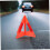 Reflective Warning Triangle for Car Emergency Kit Roadside Safety Sign with Stable Frame 3