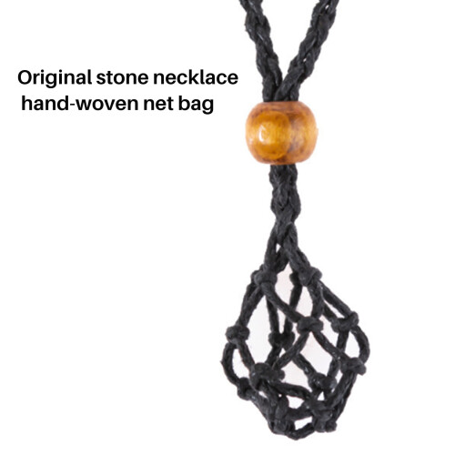 Cordon pour collier avec support pour pierre vide, cordon pour cristaux, support pour pendentif, support de collier ajustable 2