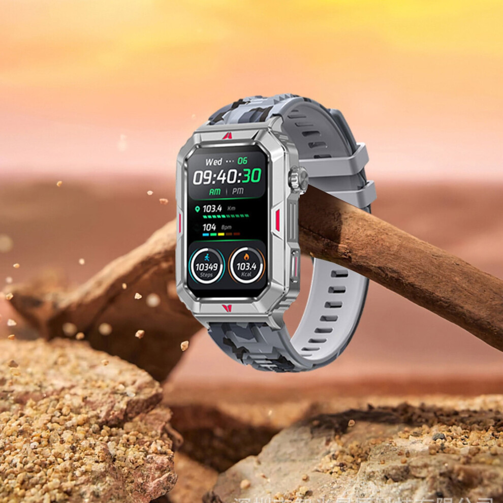 Jacenvly Mother's Day Clearance: Smartwatch With Bluetooth Calling, Outdoor Compass, Real-Time Barometer, Compatible With Xxx 9395123128948