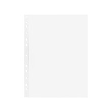100 Píosa Cosantóirí Bileog 9x12, Mála Doiciméad 11-Poll, Cosantóirí Leathanach Glan Tromshaothair Muinchillí Plaisteacha le haghaidh