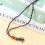 Cordon pour collier avec support pour pierre vide, cordon pour cristaux, support pour pendentif, support de collier ajustable 7