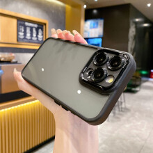 Cásanna Fóin Le haghaidh Iphone15Promax Leath-Thrédhearcach atá comhoiriúnach le Apple14 Cás Cosanta Uilechuimsitheach atá Frithsheasmhach in