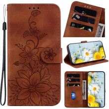 Ag luí le Cás Samsung Galaxy S21 5G Sparán Sealbhóir Cárta Maighnéadach Kickstand Lile Cabhartha