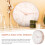 Horloge décorative murale simple et élégante (lot de 2) 5