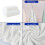 ZKCCNUK Πετσέτες Μπάνιου από Μαλακό Λινό Σετ 2 Τεμαχίων (1 Πετσέτα Μπάνιου, 1 Πανί) - 6