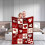 Κουβέρτα Herrnalise Red Love Throw 28"x40", μαλακή φλις για καναπέ-κρεβάτι, συμβατή με 8