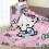 Κουβέρτα Hello Kitty Μαλακή Ζεστή Φανελένια Κουβέρτα για Υπνοδωμάτιο, Σαλόνι, 5