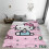 Κουβέρτα Hello Kitty Μαλακή Ζεστή Φανελένια Κουβέρτα για Υπνοδωμάτιο, Σαλόνι, 4