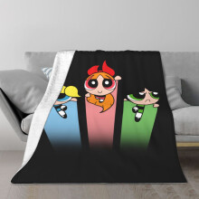 Blaincéad Chailíní Powerpuff, Blaincéad Teilgthe Éadrom, Blaincéad Aerchóirithe Te, Leaba Tolg, Maisiúcháin Seomra Maireachtála,