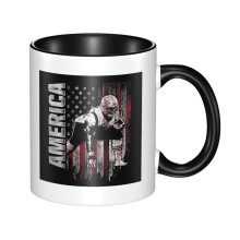 Amerikai futball játékos kerámia varázslatos bögre, teáscsésze 11oz