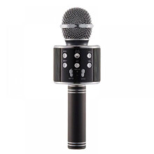 Enceinte karaoké Bluetooth sans fil américaine WS-858 avec microphone et lecteur USB portable KTV
