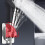 Adjustable Wall Mounted Shower Head Holder with Strong Adhesive, Universal Handheld Bracket 4