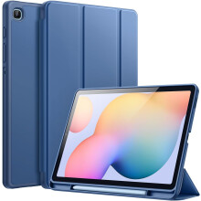 Schutzhülle für Samsung Galaxy Tab S6 Lite 10,4 Zoll (2024/2022/2020) mit S Pen-Halterung, schlanke Tablet-Hülle aus weichem TPU