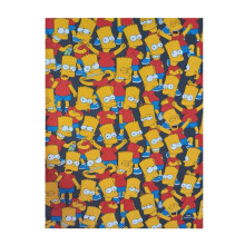 Simpsonit pehmeä ja mukava heittohuopa pehmoinen kevyt lämmin pehmoinen flanellihuopa ja -päiväpeitteet sohvalle vuodesohvalle 80" x 60"