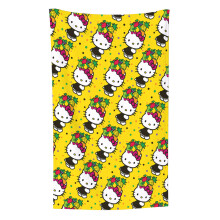 Hello Kitty Muster Leichte, weiche Flanelldecke Geeignet für Katzenliebhaber Sofa Wohnzimmer Bequeme Plüschdecke 81 x 122 cm (vertikal)