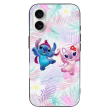 Stitch TPU-cover til iPhone16 – Ultratyndt, stødsikkert, gulningsbestandigt, ridsefast, kompatibelt med trådløs opladning, forbedret greb