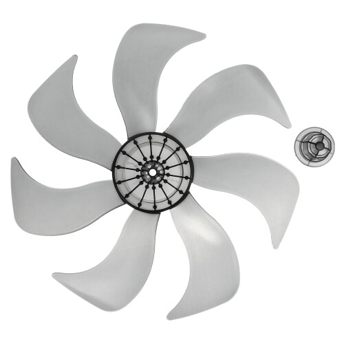 Eease 7-Leaf 350mm Plastic Fan Blades for Standing/Table Fans - Replacement