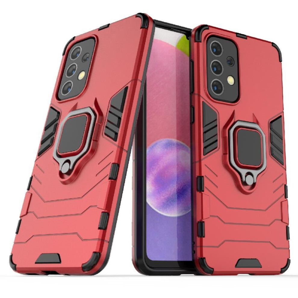 Case For Compatible With Samsung Galaxy A33 5G Kickstand Shockproof Cover Military Drop Protection 360Rotating Ring 9395123451985