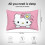 Χαριτωμένες μαξιλαροθήκες Hello Kitty για καναπέ, κρεβάτι, διακοσμητικές 4
