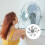 Eease 7-Leaf 350mm Plastic Fan Blades for Standing/Table Fans - Replacement 5