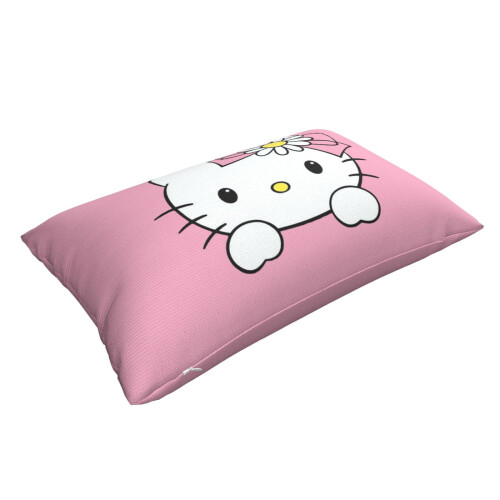 Χαριτωμένες μαξιλαροθήκες Hello Kitty για καναπέ, κρεβάτι, διακοσμητικές 2