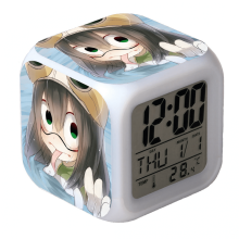 LED-wekker met My Hero Academia-patroon, oplichtende digitale tafelklok voor kinderen en volwassenen, compatibel met HTNL#391 - Cadeau