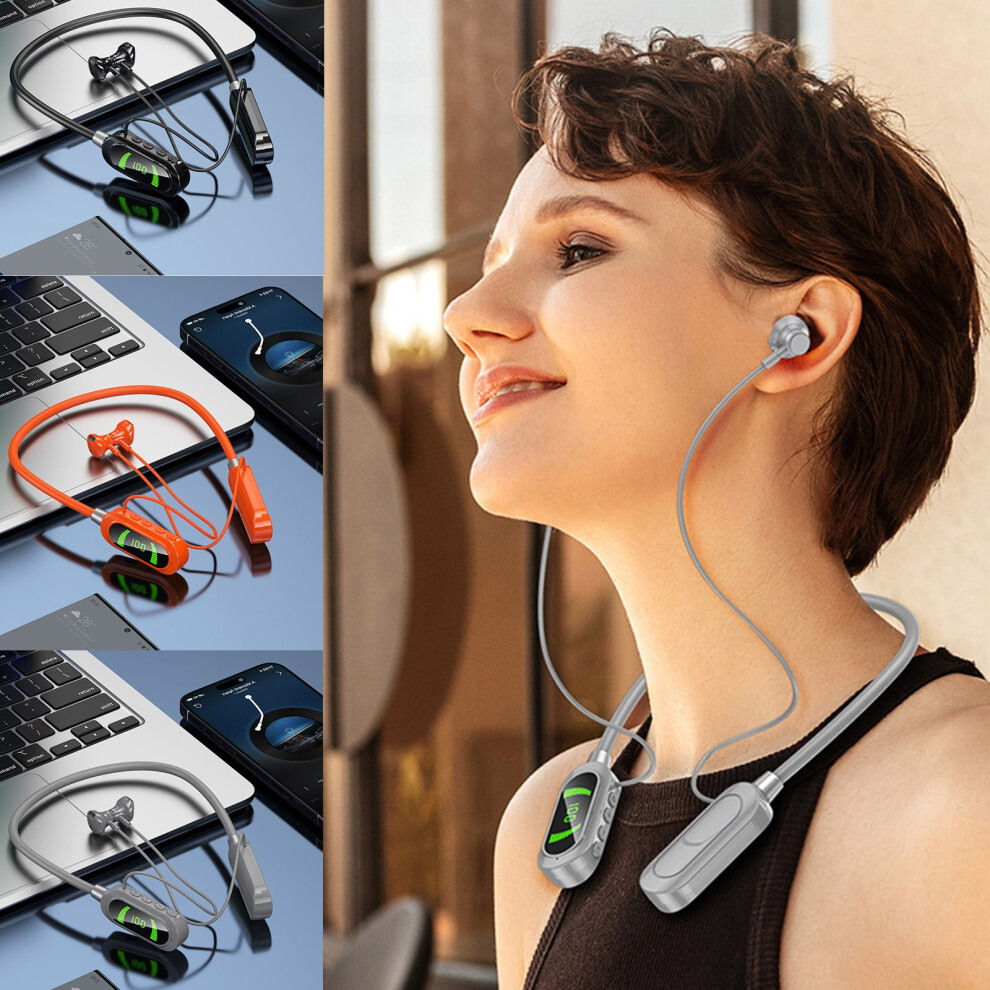 Jacenvly Kids Headphones For School, Neckband Bluetooth 200H Battery, Wireless Stereo Earbuds With Mic, Balanced Armature Drivers 9395123551869