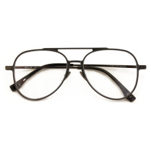 Grote leesbril voor heren met aluminium montuur, brede pasvorm en titanium pootjes, druppelvormig, 147 mm, Ti05 +1.50