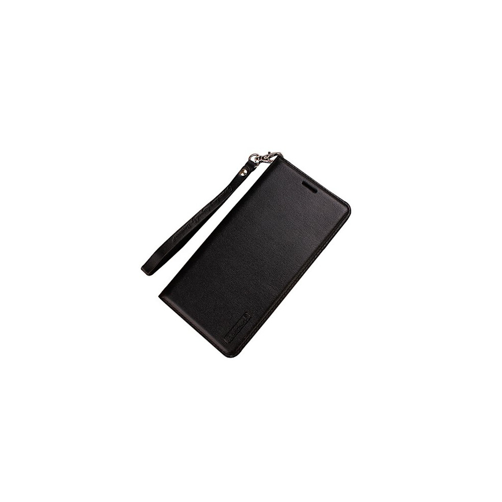 Stylish Wallet Case By Hanman - Compatible With Iphone 8 Plus Black 9395123655291