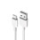 Καλώδιο φόρτισης USB σε USB-C 2M, λευκό 1