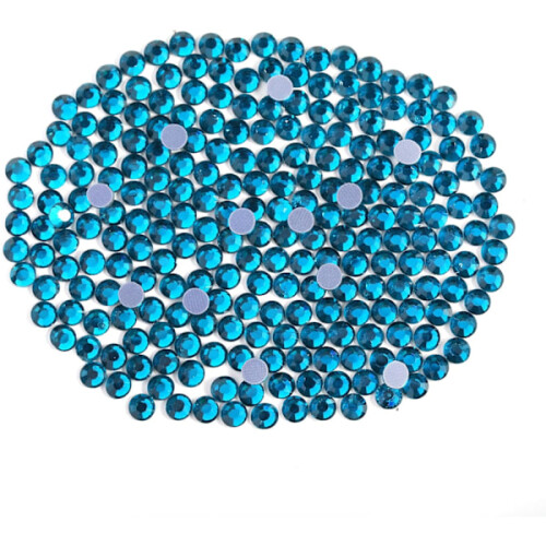 3000 τεμάχια στρας Indicolite για χειροτεχνίες, SS16 (3.8-4.0mm) Indicolite SS16